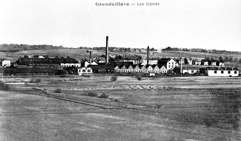Grandvillars. Les Usines. © Jérôme  Mongreville (reproduction) / Région Bourgogne-Franche-Comté, Inventaire du patrimoine - 2001 Grandvillars. Les Usines. © Jérôme  Mongreville (reproduction) / Région Bourgogne-Franche-Comté, Inventaire du patrimoine - 2001