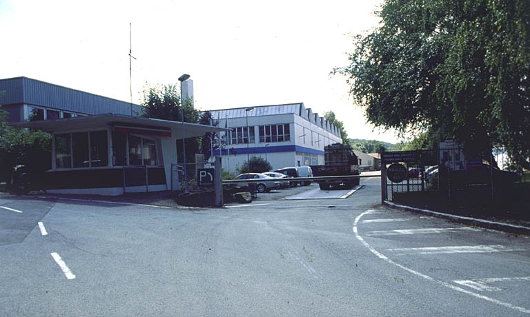 Entrée de l'usine. © Yves Sancey / Région Bourgogne-Franche-Comté, Inventaire du patrimoine - 2001