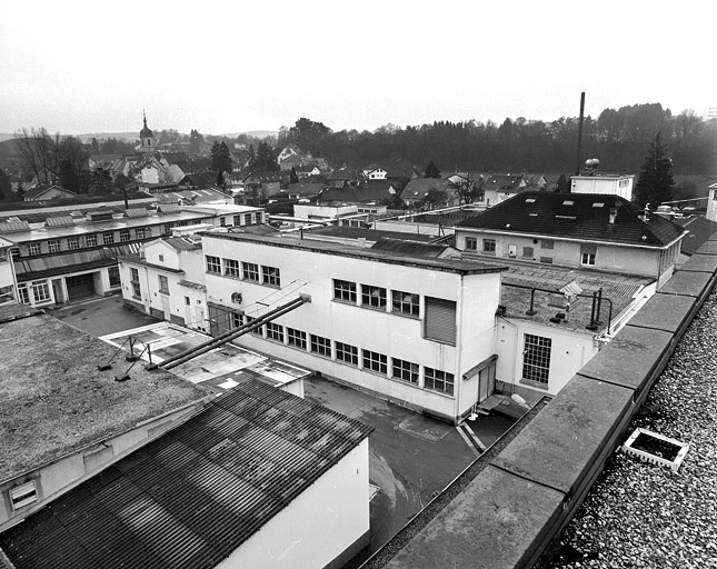 Vue plongeante vers le sud-ouest. © Yves Sancey / Région Bourgogne-Franche-Comté, Inventaire du patrimoine - 2001