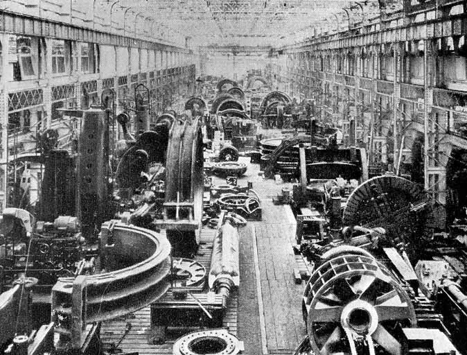 Atelier de gros usinage. © Jérôme  Mongreville (reproduction) / Région Bourgogne-Franche-Comté, Inventaire du patrimoine - 2001