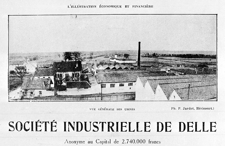 Vue générale des usines. © Jérôme  Mongreville (reproduction) / Région Bourgogne-Franche-Comté, Inventaire du patrimoine - 2001