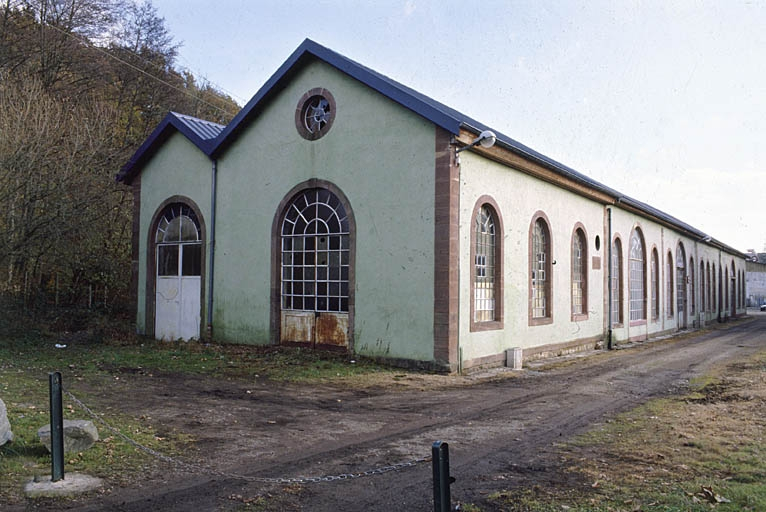 Salle des machines depuis le nord. © Jérôme Mongreville / Région Bourgogne-Franche-Comté, Inventaire du patrimoine - 2001