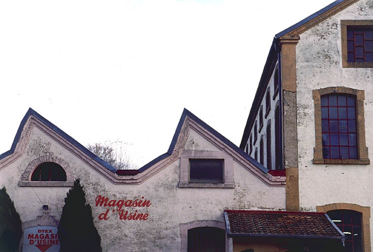 Détail des pignons. © Yves Sancey / Région Bourgogne-Franche-Comté, Inventaire du patrimoine - 2001