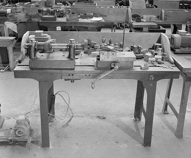 Vue d'ensemble du tour (atelier principal). © Jérôme Mongreville / Région Bourgogne-Franche-Comté, Inventaire du patrimoine - 2002