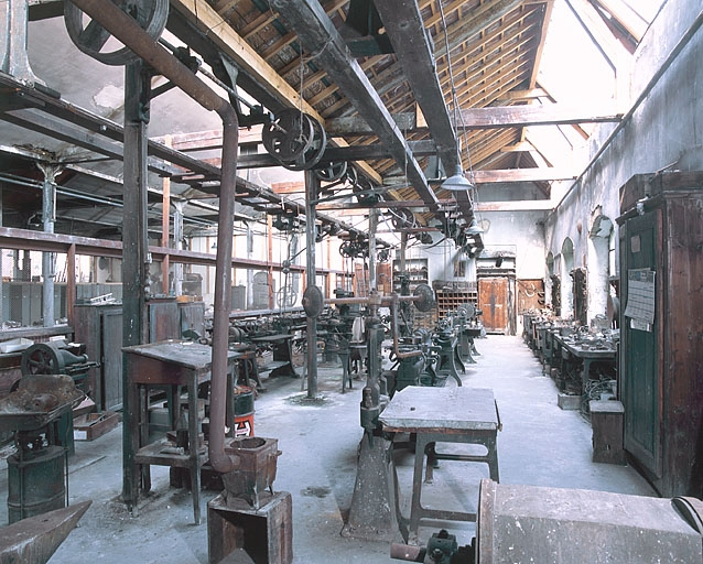 Vue d'ensemble depuis la forge. © Yves Sancey / Région Bourgogne-Franche-Comté, Inventaire du patrimoine - 2002