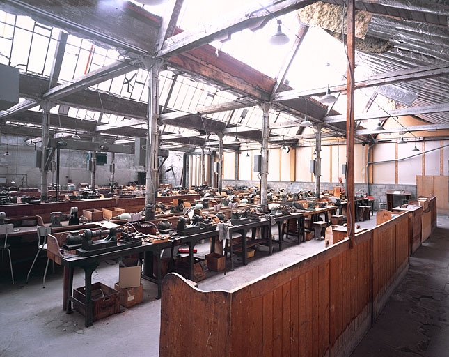 Atelier de fabrication principal des pipes : vue depuis le sud-ouest. © Jérôme Mongreville / Région Bourgogne-Franche-Comté, Inventaire du patrimoine - 2002
