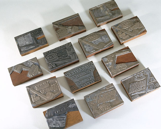 Ensemble de matrices. © Yves Sancey / Région Bourgogne-Franche-Comté, Inventaire du patrimoine - 2002