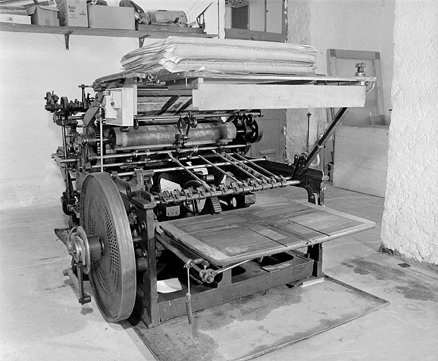 Partie arrière de la machine. © Jérôme Mongreville / Région Bourgogne-Franche-Comté, Inventaire du patrimoine - 2002