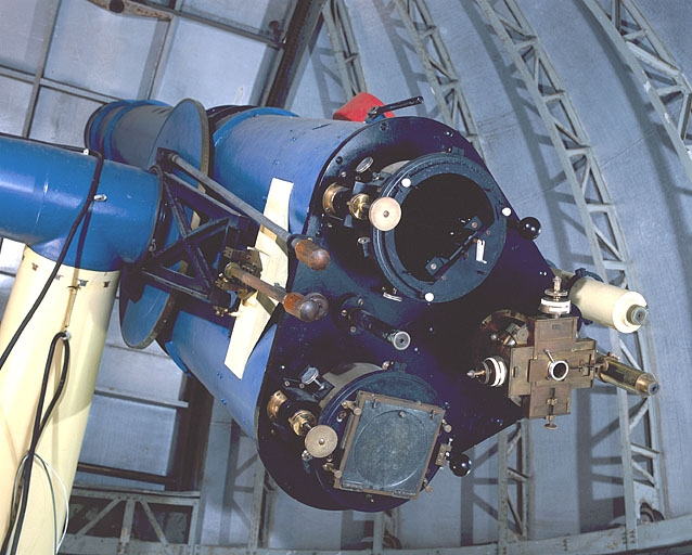 Partie oculaire de l'instrument. © Jérôme Mongreville / Région Bourgogne-Franche-Comté, Inventaire du patrimoine - 2003