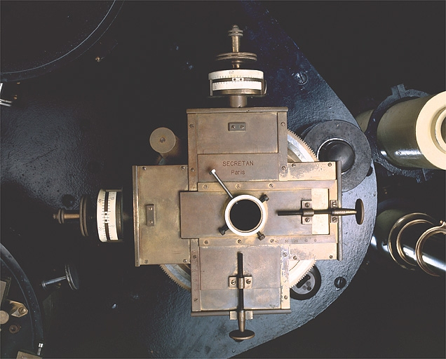 Le micromètre, vu de face. © Jérôme Mongreville / Région Bourgogne-Franche-Comté, Inventaire du patrimoine - 2003