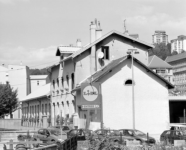 Vue d'ensemble, depuis le sud. © Yves Sancey / Région Bourgogne-Franche-Comté, Inventaire du patrimoine - 2003