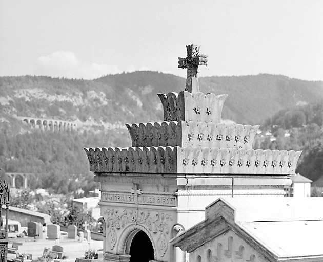 Toiture. © Yves Sancey / Région Bourgogne-Franche-Comté, Inventaire du patrimoine - 2003