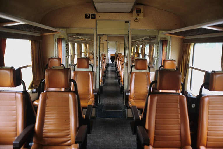 Intérieur depuis l'extrémité 1. © Yves Sancey / Région Bourgogne-Franche-Comté, Inventaire du patrimoine - 2005
