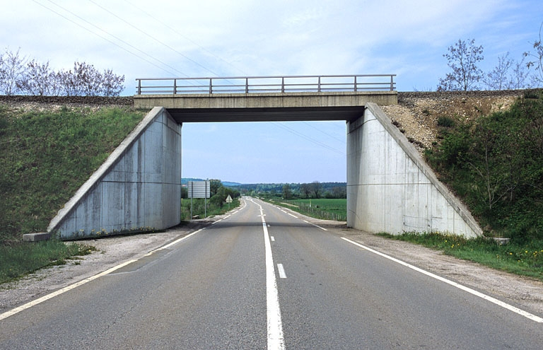 Vue d'ensemble, depuis l'est. © Yves Sancey / Région Bourgogne-Franche-Comté, Inventaire du patrimoine - 2005
