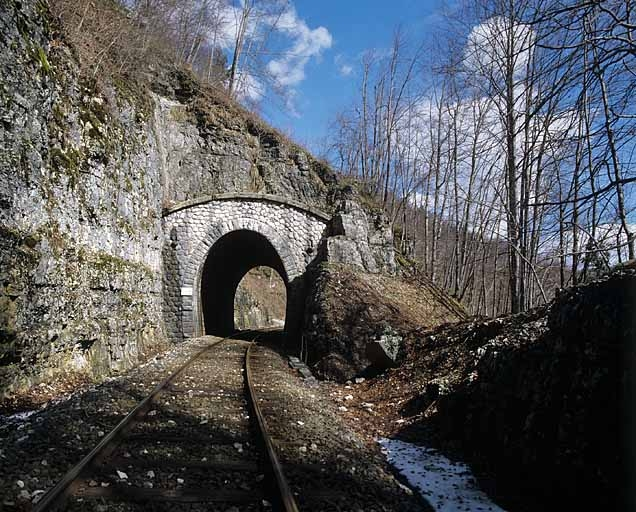 Vue d'ensemble, côté La Cluse (sud). © Yves Sancey / Région Bourgogne-Franche-Comté, Inventaire du patrimoine - 2005