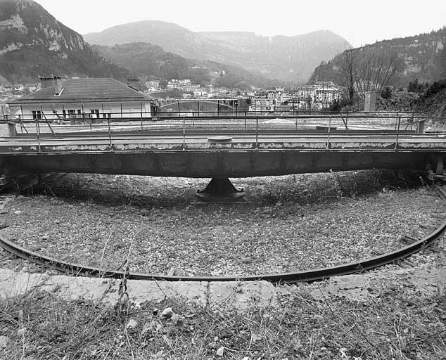 Tablier et pivot. © Yves Sancey / Région Bourgogne-Franche-Comté, Inventaire du patrimoine - 2005