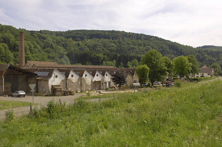 Vue d'ensemble depuis le nord. © Jérôme Mongreville / Région Bourgogne-Franche-Comté, Inventaire du patrimoine - 2005
