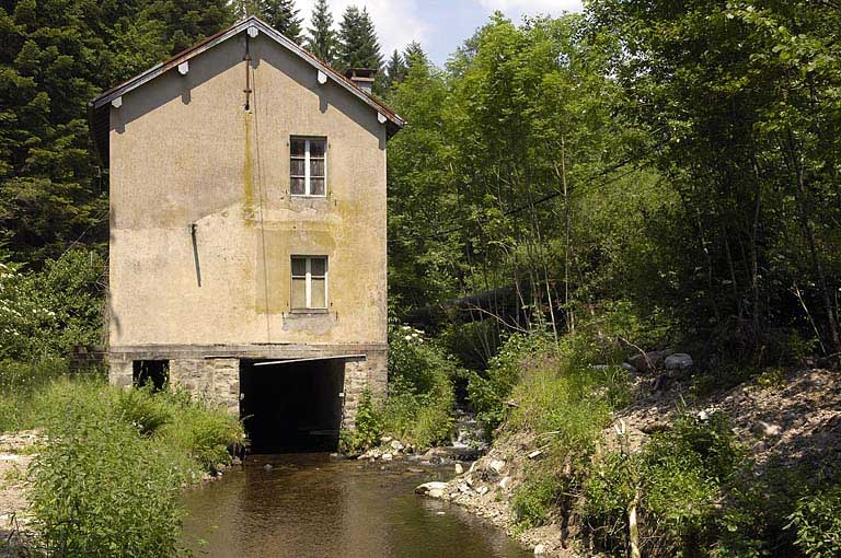 Vue depuis l'aval. © Jérôme Mongreville / Région Bourgogne-Franche-Comté, Inventaire du patrimoine - 2005