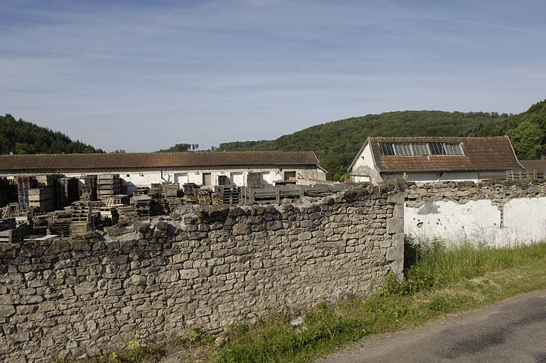 Vue des ateliers de filature depuis le nord. © Jérôme Mongreville / Région Bourgogne-Franche-Comté, Inventaire du patrimoine - 2005