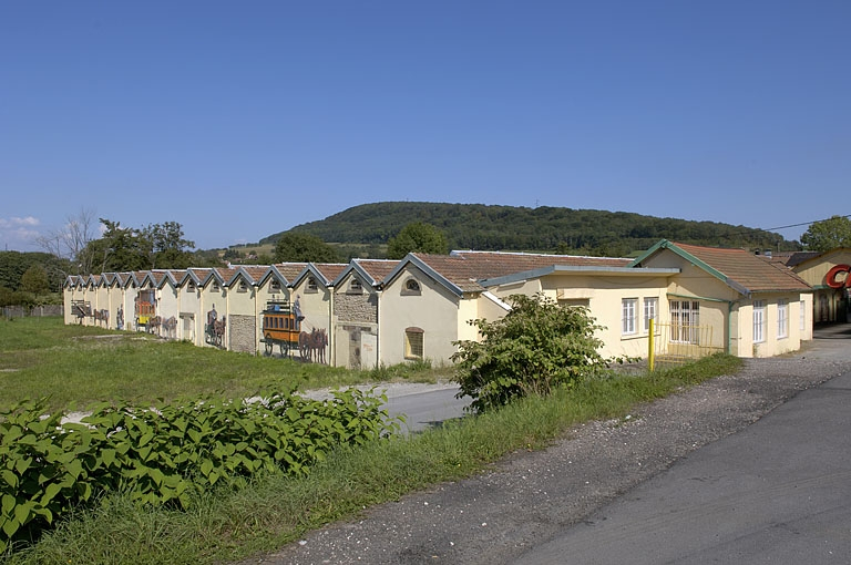 Atelier de fabrication (salle de tissage). © Jérôme Mongreville / Région Bourgogne-Franche-Comté, Inventaire du patrimoine - 2005