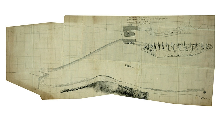 Plan du moulin de Besançon dit de Rivotte levé en fructidor 3e année de la République pour servir au projet de navigation du Doubs, 1795. © Yves Sancey / Région Bourgogne-Franche-Comté, Inventaire du patrimoine - 2006 Plan du moulin de Besançon dit de Rivotte levé en fructidor 3e année de la République pour servir au projet de navigation du Doubs, 1795. © Yves Sancey / Région Bourgogne-Franche-Comté, Inventaire du patrimoine - 2006