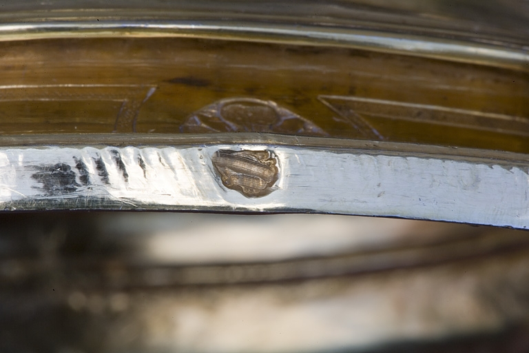 Détail : poinçon. © Yves Sancey / Région Bourgogne-Franche-Comté, Inventaire du patrimoine - 2006