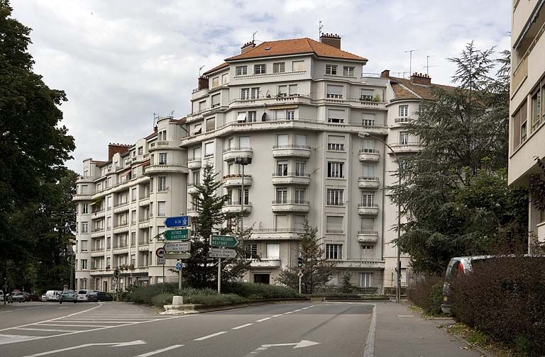 Vue d'ensemble depuis l'avenue Droz. © Yves Sancey / Région Bourgogne-Franche-Comté, Inventaire du patrimoine - 2006