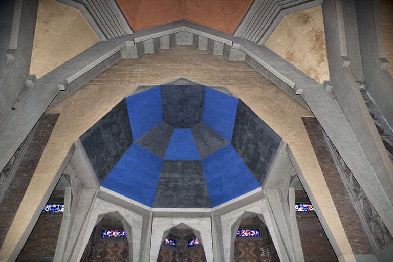 Plafond choeur. © Yves Sancey / Région Bourgogne-Franche-Comté, Inventaire du patrimoine - 2006