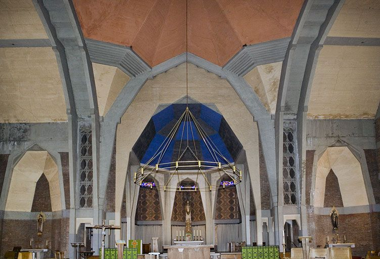 Vue du choeur. © Yves Sancey / Région Bourgogne-Franche-Comté, Inventaire du patrimoine - 2006