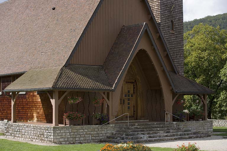 Porche. © Yves Sancey / Région Bourgogne-Franche-Comté, Inventaire du patrimoine - 2006
