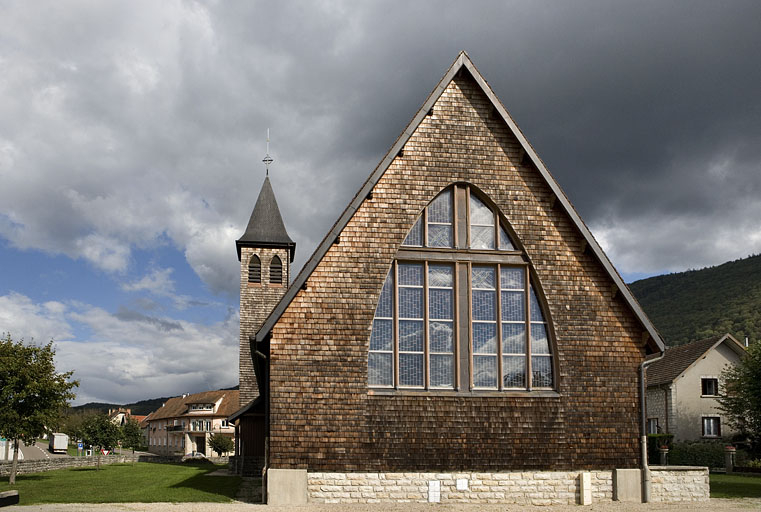 Vue arrière d'ensemble. © Yves Sancey / Région Bourgogne-Franche-Comté, Inventaire du patrimoine - 2006