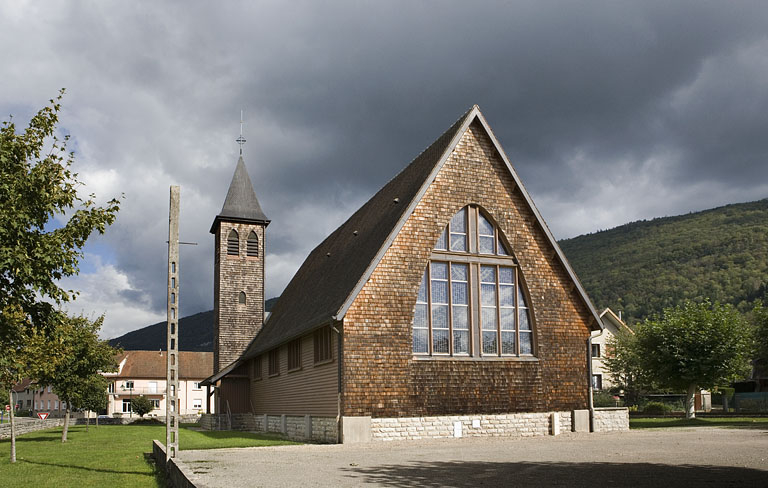 Vue arrière. © Yves Sancey / Région Bourgogne-Franche-Comté, Inventaire du patrimoine - 2006