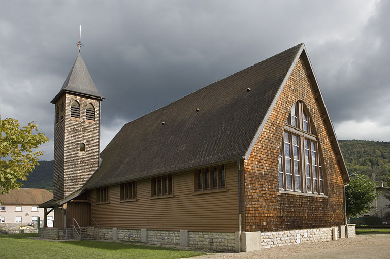 Vue latérale. © Yves Sancey / Région Bourgogne-Franche-Comté, Inventaire du patrimoine - 2006