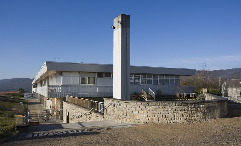 Internat : vue d'un pignon. © Yves Sancey / Région Bourgogne-Franche-Comté, Inventaire du patrimoine - 2006