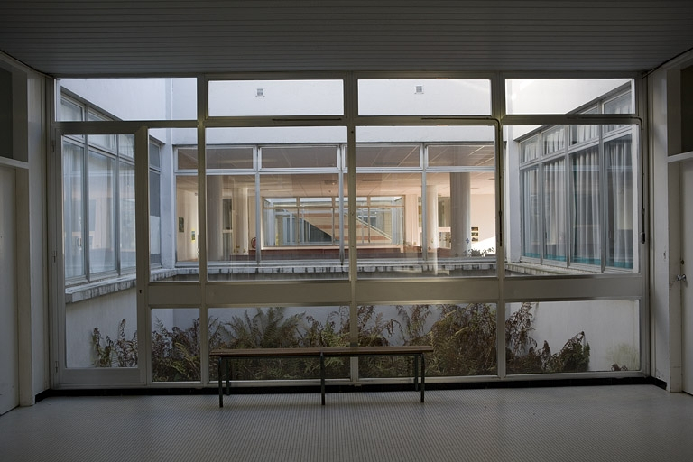 Jardin intérieur. © Yves Sancey / Région Bourgogne-Franche-Comté, Inventaire du patrimoine - 2006