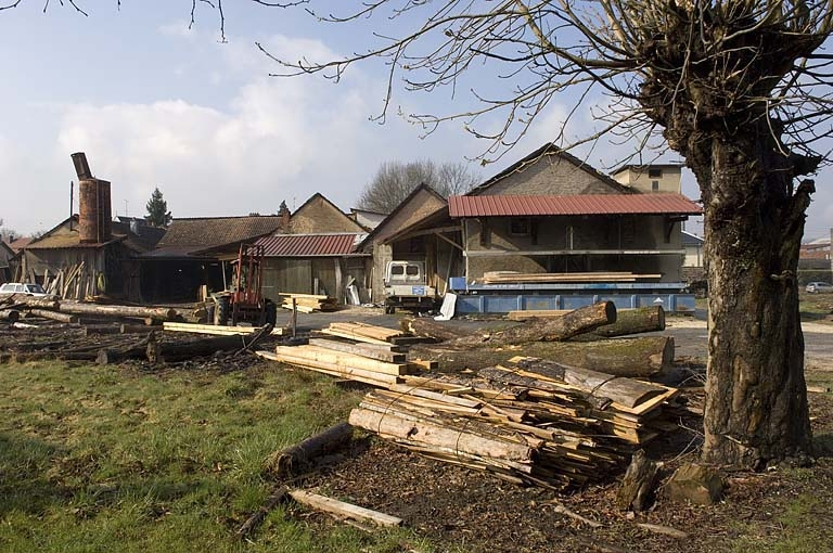 Vue d'ensemble depuis le nord. © Jérôme Mongreville / Région Bourgogne-Franche-Comté, Inventaire du patrimoine - 2006