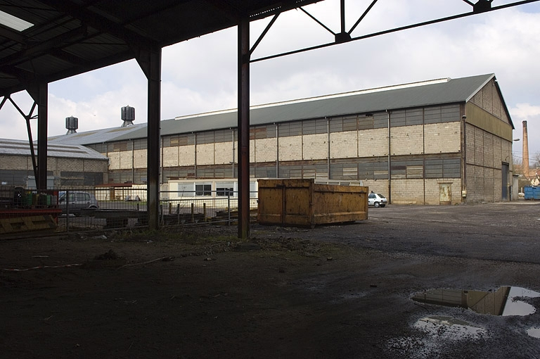 Vue d'ensemble de l'atelier de fabrication depuis l'est. © Jérôme Mongreville / Région Bourgogne-Franche-Comté, Inventaire du patrimoine - 2006