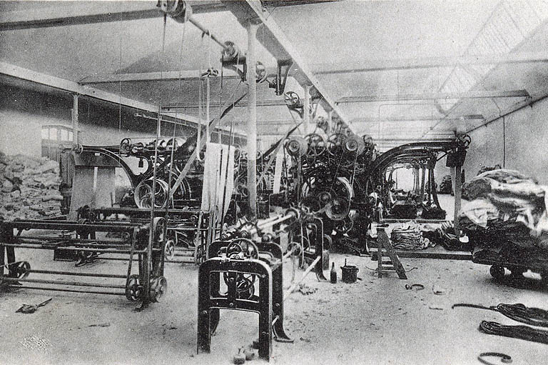 Atelier d'apprêt et de lainerie. © Jérôme  Mongreville (reproduction) / Région Bourgogne-Franche-Comté, Inventaire du patrimoine - 2006