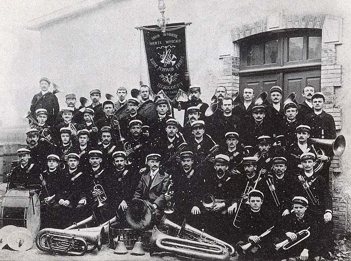Fanfare des usines Schwob. © Jérôme  Mongreville (reproduction) / Région Bourgogne-Franche-Comté, Inventaire du patrimoine - 2006