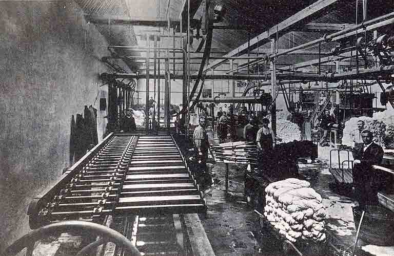 Atelier de teinturerie. © Jérôme  Mongreville (reproduction) / Région Bourgogne-Franche-Comté, Inventaire du patrimoine - 2006