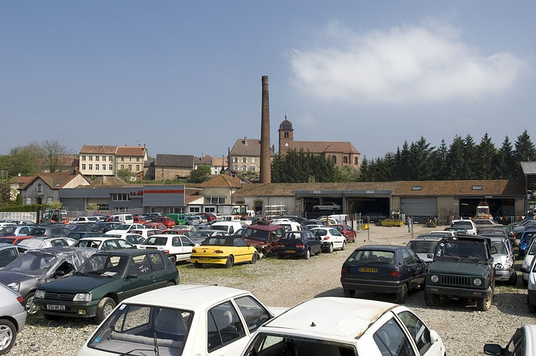 Vue d'ensemble depuis le sud. © Jérôme Mongreville / Région Bourgogne-Franche-Comté, Inventaire du patrimoine - 2006