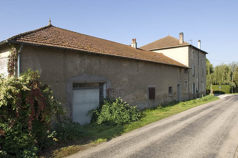 Atelier et logement depuis l'est. © Jérôme Mongreville / Région Bourgogne-Franche-Comté, Inventaire du patrimoine - 2006