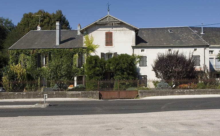 Logement patronal. © Jérôme Mongreville / Région Bourgogne-Franche-Comté, Inventaire du patrimoine - 2006