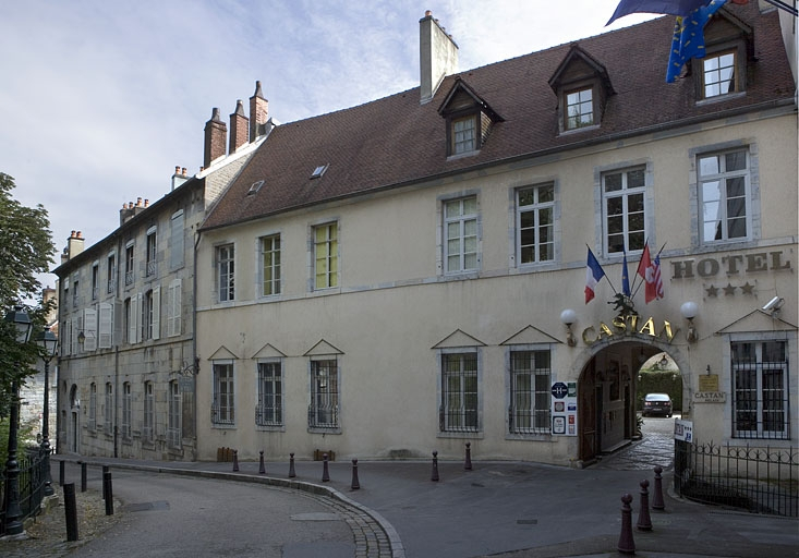 Vue d'ensemble depuis la rue. © Yves Sancey / Région Bourgogne-Franche-Comté, Inventaire du patrimoine - 2007