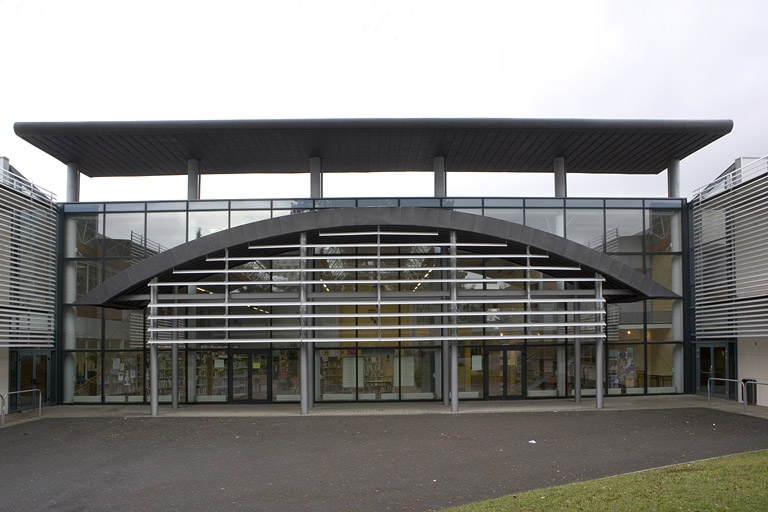 Vue façade antérieure bâtiment L. © Yves Sancey / Région Bourgogne-Franche-Comté, Inventaire du patrimoine - 2007