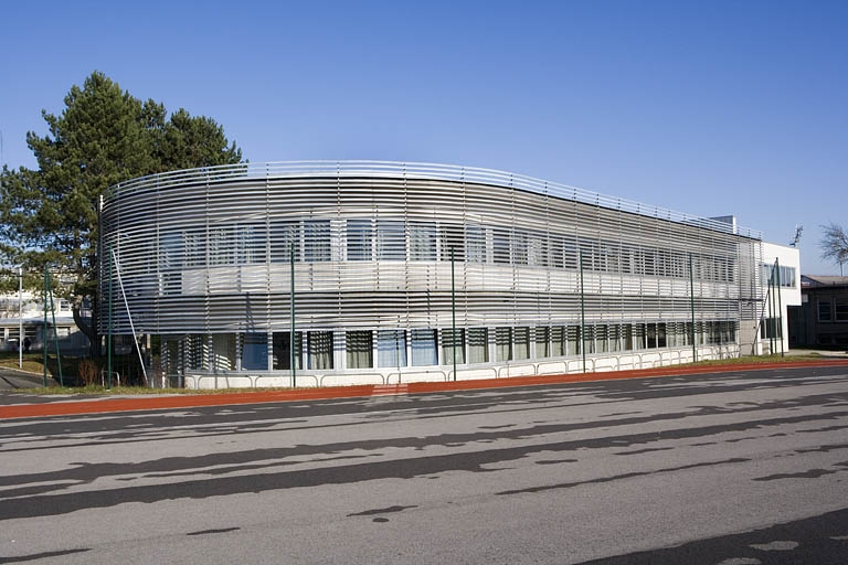 Vue de l'aile droite bâtiment L. © Yves Sancey / Région Bourgogne-Franche-Comté, Inventaire du patrimoine - 2007