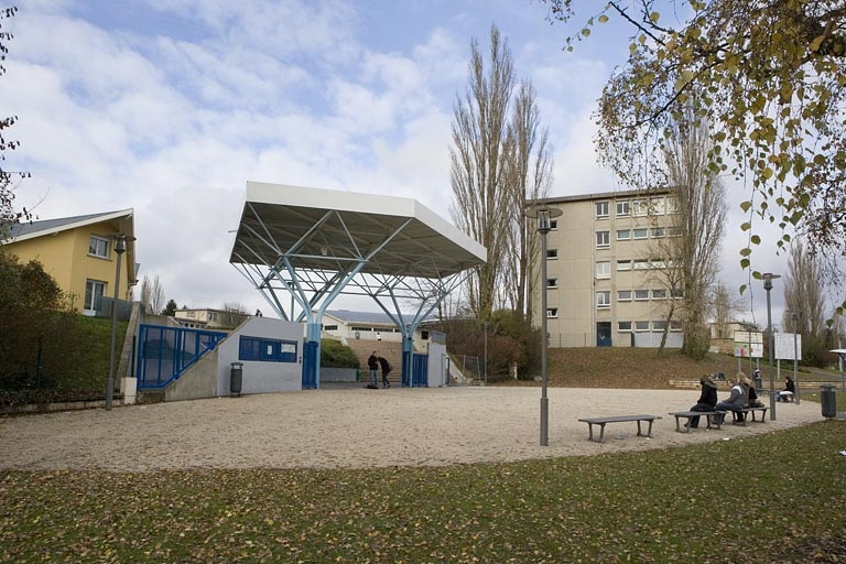 Vue de la nouvelle entrée. © Yves Sancey / Région Bourgogne-Franche-Comté, Inventaire du patrimoine - 2007