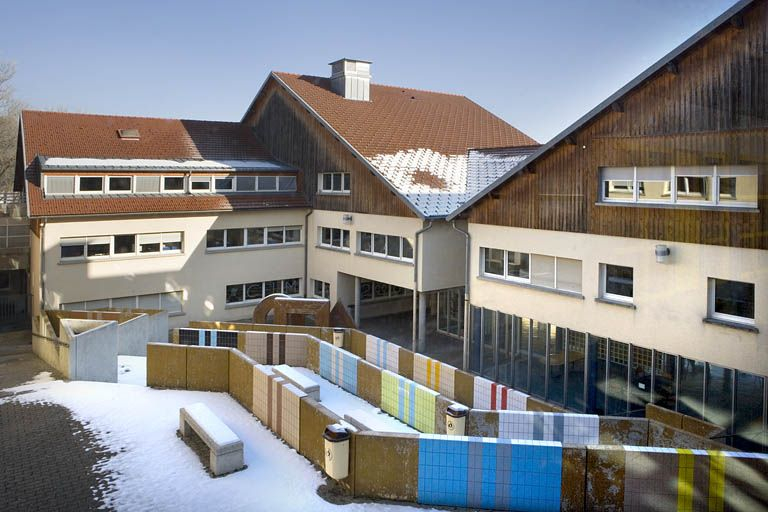 Vue d'ensemble plongeante, depuis l'ouest. © Yves Sancey / Région Bourgogne-Franche-Comté, Inventaire du patrimoine - 2007