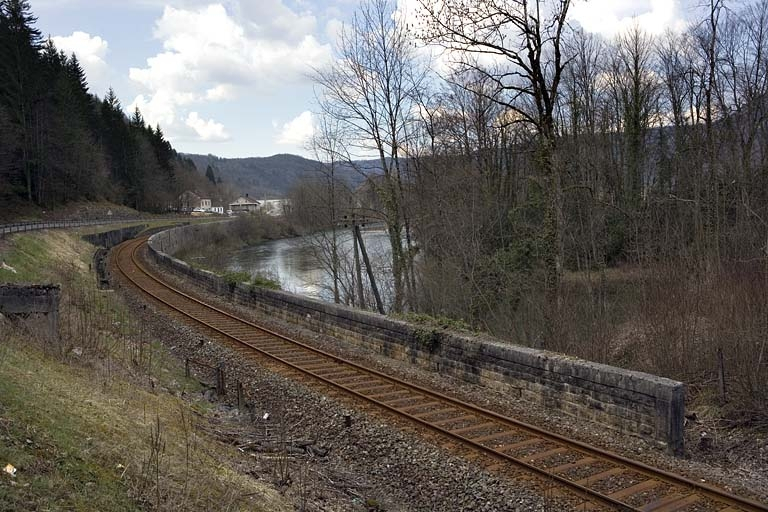Vue d'ensemble, depuis le côté Andelot-en-Montagne. © Yves Sancey / Région Bourgogne-Franche-Comté, Inventaire du patrimoine - 2007