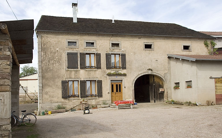 Logement et corps de ferme. © Jérôme Mongreville / Région Bourgogne-Franche-Comté, Inventaire du patrimoine - 2007